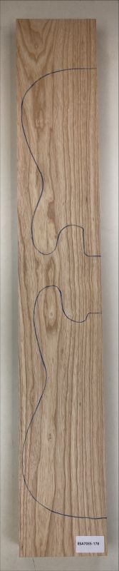 Body Swamp Ash, 2-pcs., grainmatched, Unique Piece #178